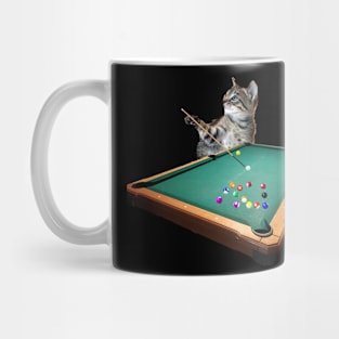 Cat Billiards Mug